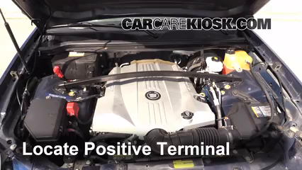 2007 Cadillac SRX 4.6L V8 Battery Jumpstart